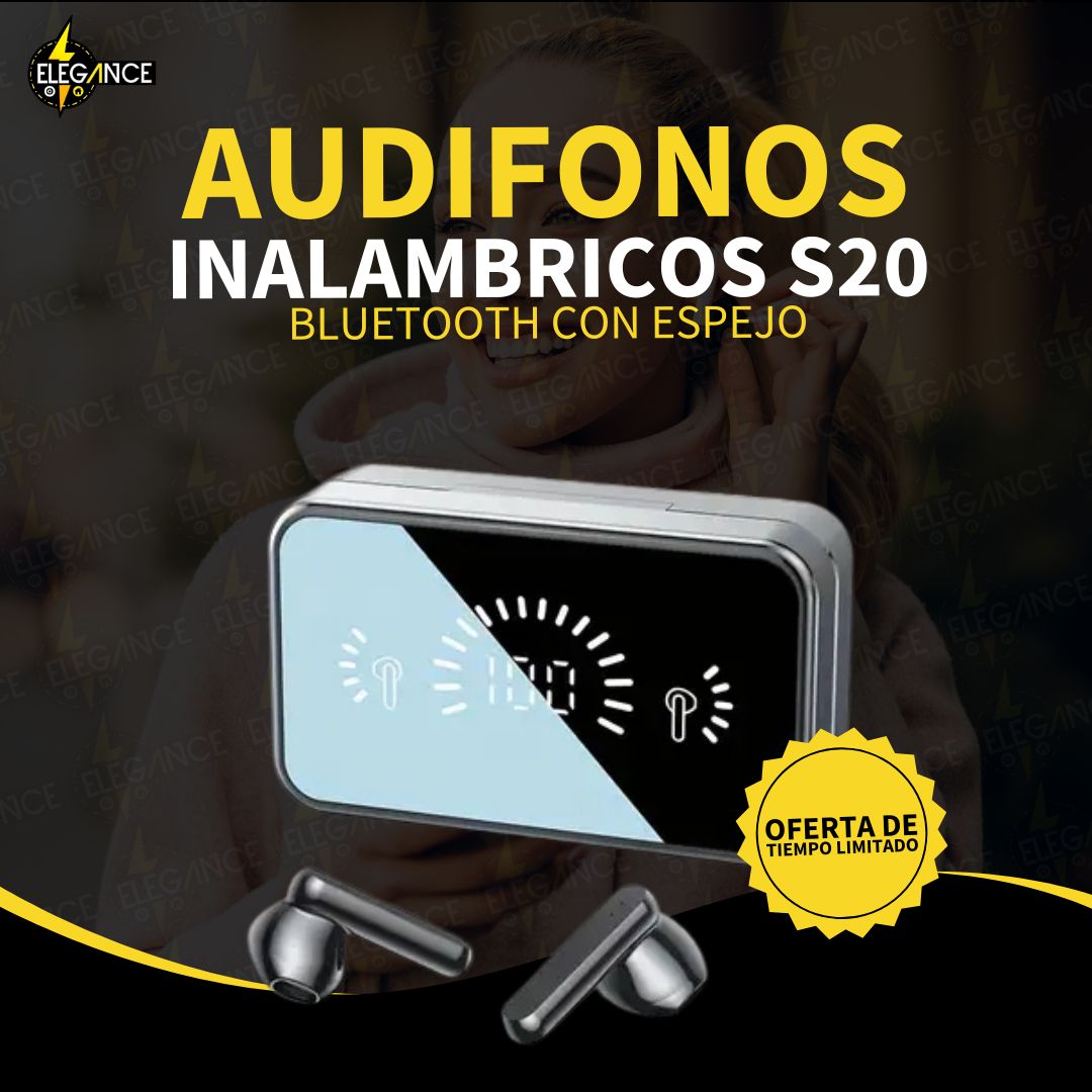 AUDIFONOS INALAMBRICOS S20 BLUETOOTH®