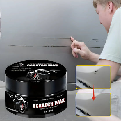 CERA QUITARRAYONES SCRATCH WAX – Disimula rayones, recupera el brillo y renueva la pintura de tu auto