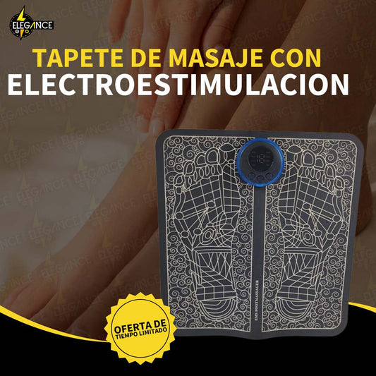 MASAJEADORA DE PIES CON ELECTROESTIMULACION