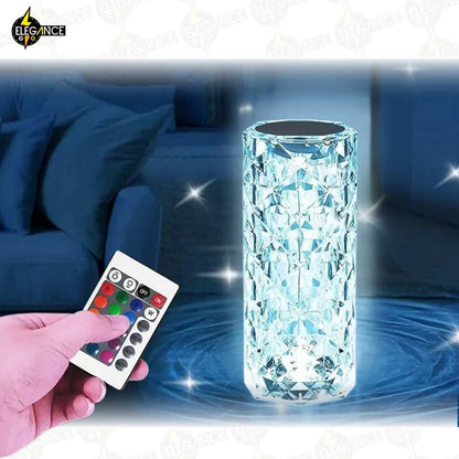 LÁMPARA MULTICOLOR DE CRISTAL ®