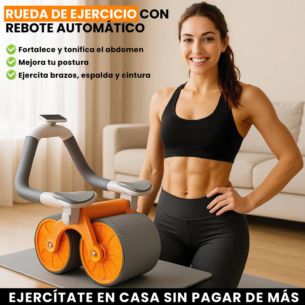 RUEDA ABDOMINAL EJERCICIO EN CASA 🏠®