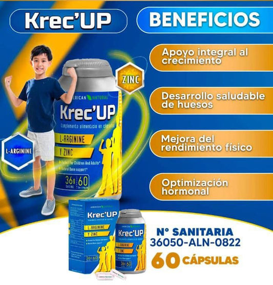 KRECUP Crecimiento Natural (9 a 22 años)