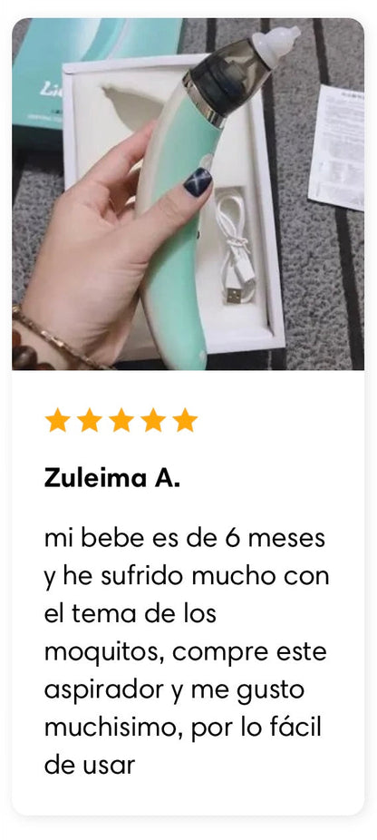 Aspirador nasal mágico