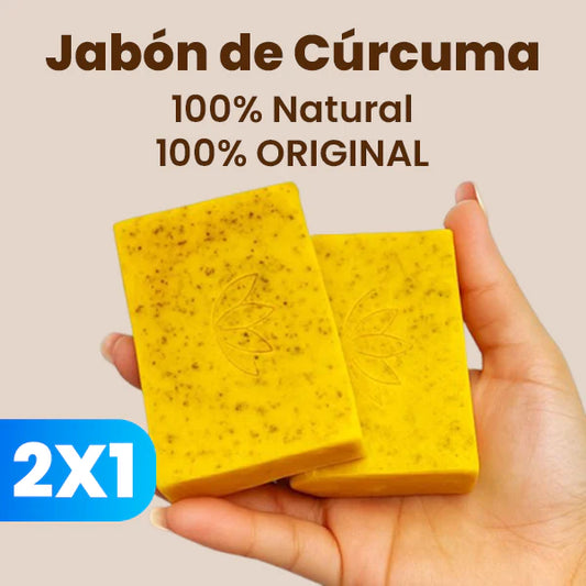 Jabón de Cúrcuma Anti Acné y Manchas (2x1)